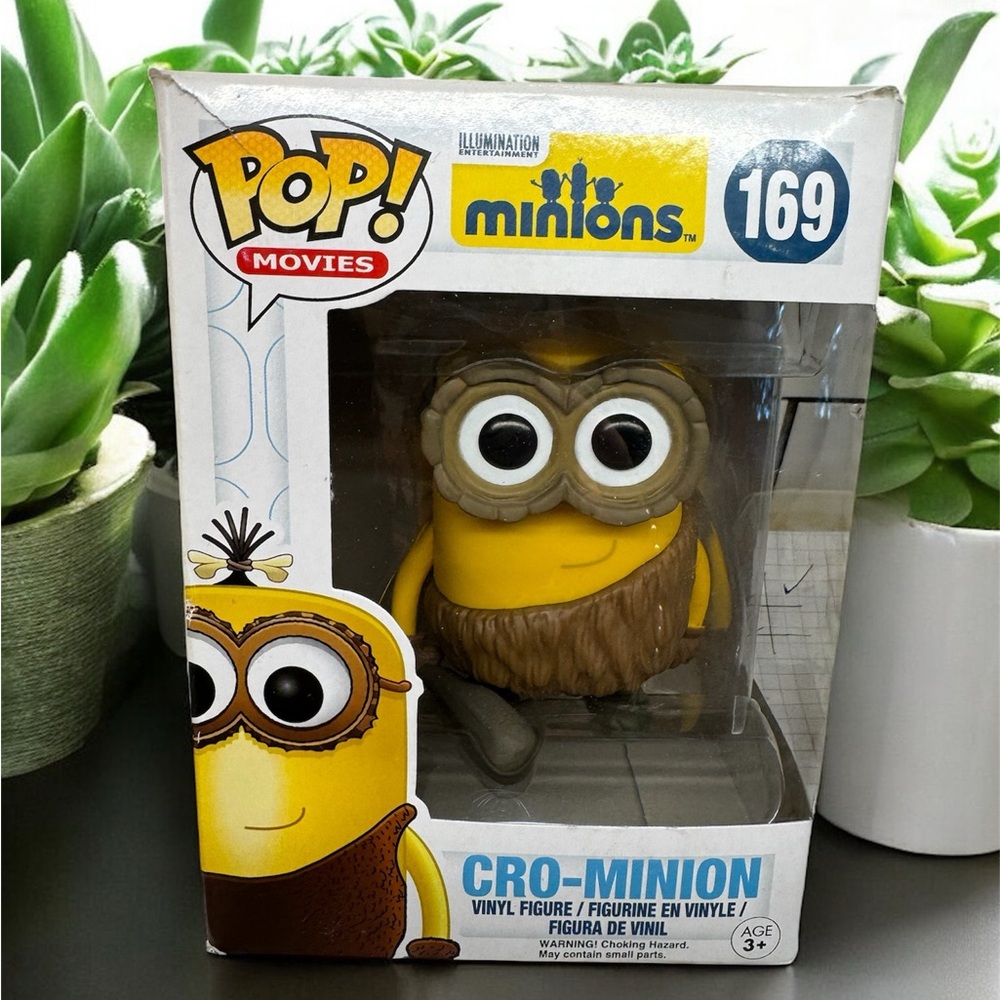 Funko Pop! Movies Minions Cro-Minion Vinyl Figure
